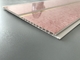 Pink Marble Color Waterproof Wall Panels Normal Printing Surface 25cm Width