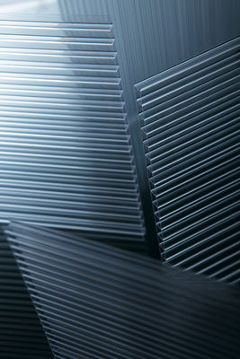 Makrolon / Lexan Podwójny arkusz pustych ścianek, elastyczny arkusz poliwęglanu