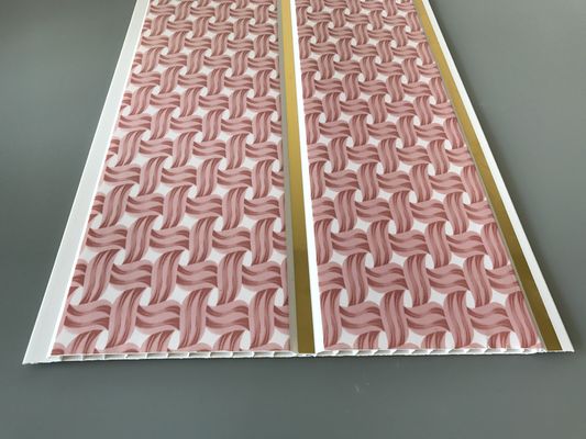 Różowe wodoodporne panele ścienne łazienkowe z polichlorku winylu