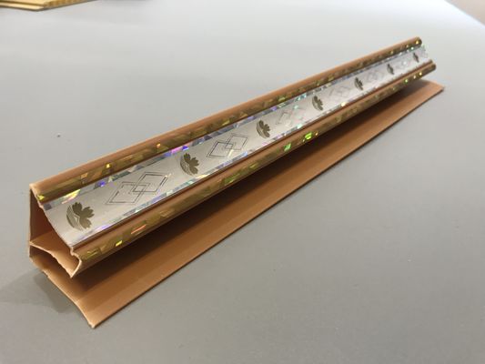 Top Profile gzymsowe z PVC Cornice Aplikacja Brown Color Long Service Life