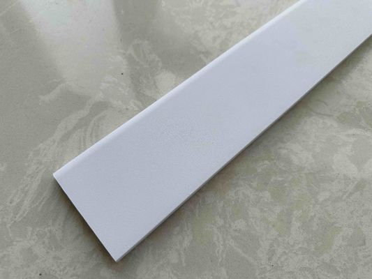 Floor Edge Protection Pvc Flexible Skirting Board Fireproof 10mm Thickness