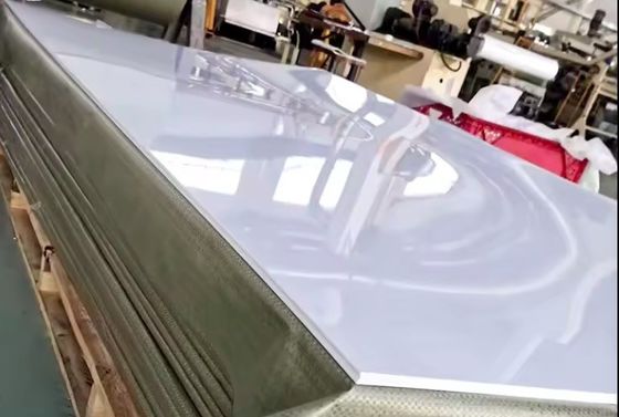 Biały arkusz z polistyrenu Porcelana Biały panel PS Druk UV PS Arkusze z tworzyw sztucznych