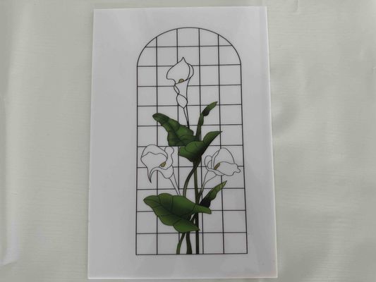 Drukowanie UV Arkusze z polistyrenu Drukowanie 3D Arkusze dekoracyjne PS Biały panel reklamowy kolorowy