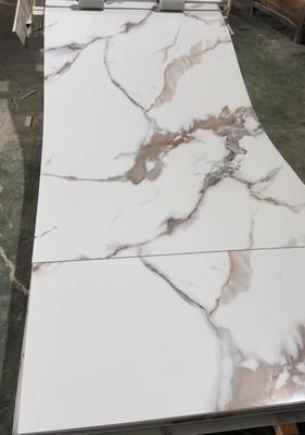 Popular Color Uv Marble Sheets For Indoor Wall Decorative Easy To Install