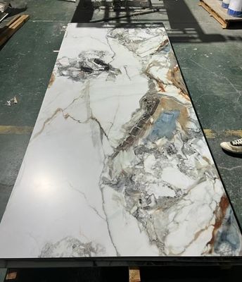 Popular Color Uv Marble Sheets For Indoor Wall Decorative Easy To Install