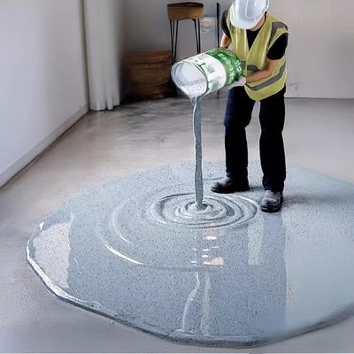 Self-leveling Epoxy Resin Floor For Finish Quartz Colored Sand Terrazzo Coating Eco-friendly Painting For Commercial