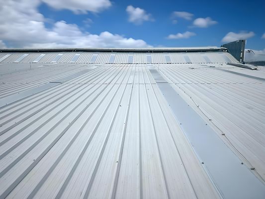 Warehouse Roofing Material UPVC Sheets 2mm UPVC Roofing Tiles For Factory Roof Long Lifetime White Pvc Corrugated Sheet