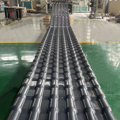 Waterproof ASA PVC Roof Tile Plastic UPVC Roofing Sheets For Shed Spanish Synthetic Pvc Roof Panel Anti-UV Durable Color Roofing Material