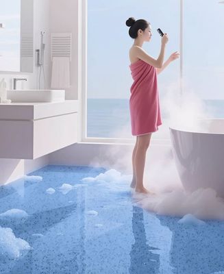 Epoksy kolor piasek samowyraźniający farba do betonowej podłogi materiał budowlany podłogowa farba płynne powłoki podłogi