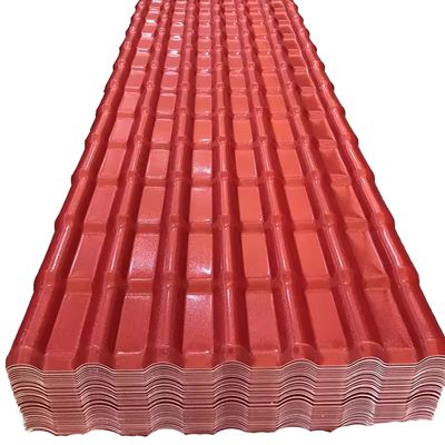 ASA Coating Colonial Tejas PVC UPVC dachówki Materiał budowlany Dach zewnętrzny Hiszpańskie płytki z żywicy syntetycznej